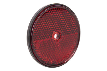 Cofan – Catadióptricos Redondos Homologados Ø60 mm con Agujero Central | Rojo, Ámbar y Blanco
